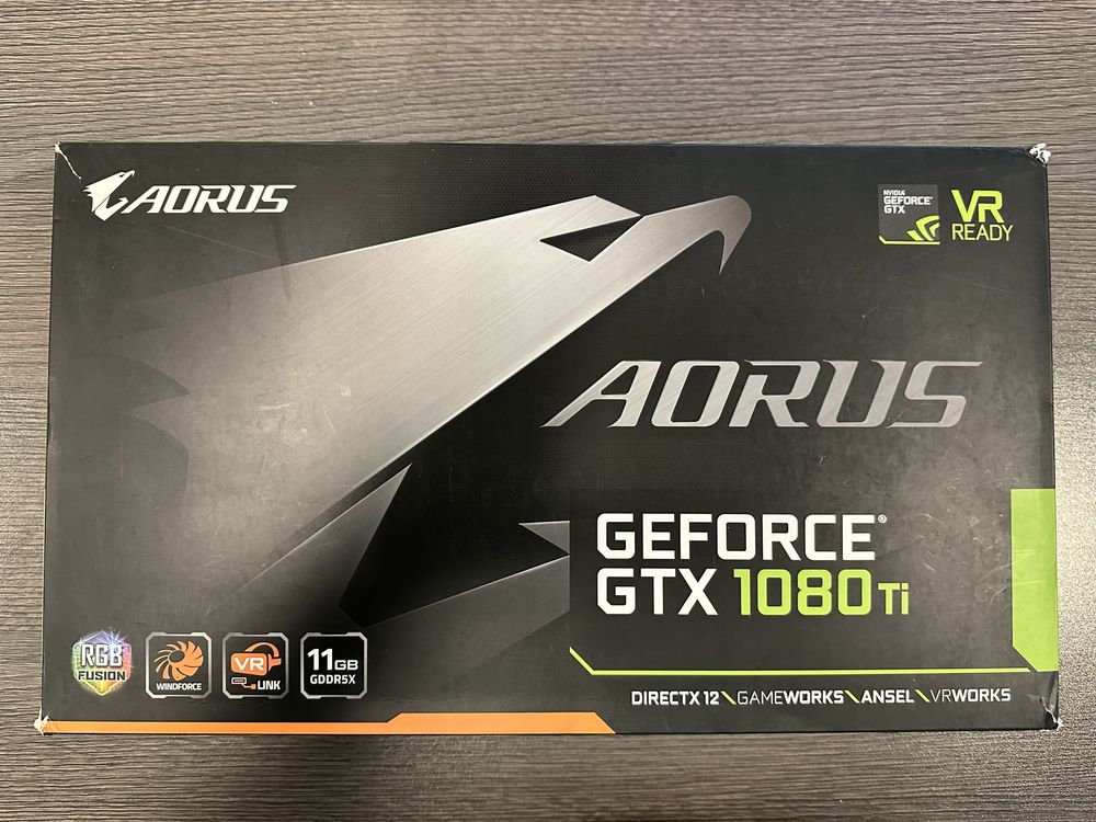 Видеокарта AORUS GeForce GTX1080Ti 11GB GDDR5X