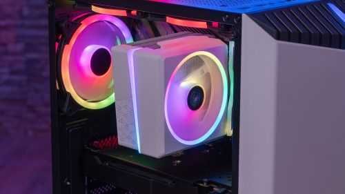 Новый Кулер для процессора Aerocool Cylon 4F WH ARGB PWM 4P