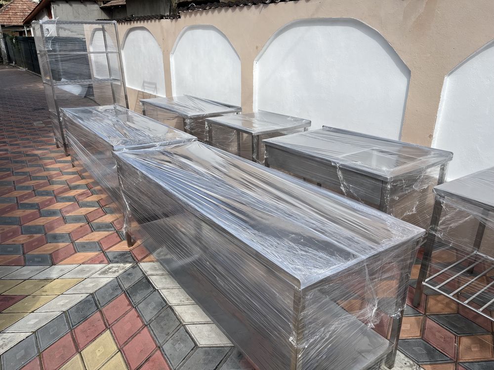 Mese inox la comanda