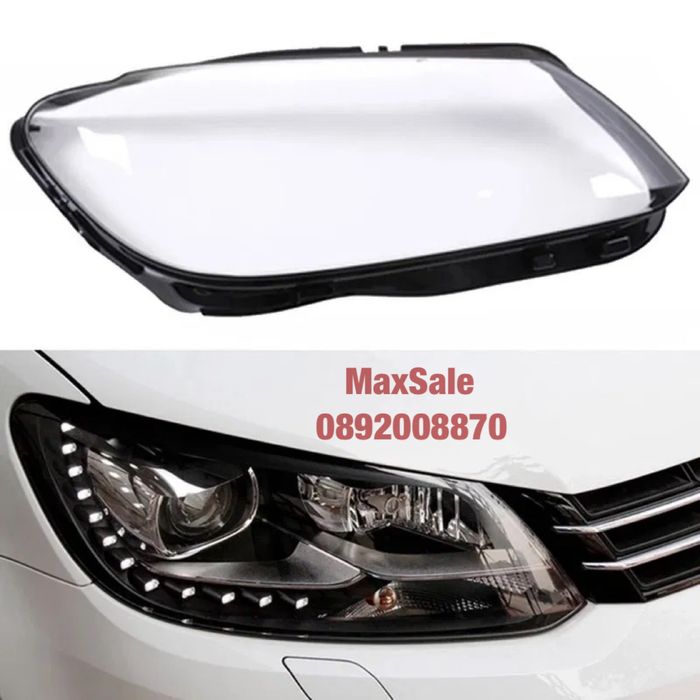 Капак стъкло за фар за VW Touran Тоуран крушки