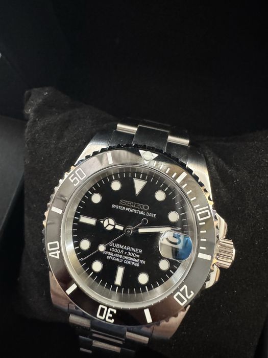 Ceas Seiko automatic - Submariner Black