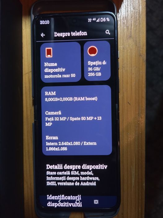 Motorola RAZR 50   256 Gb