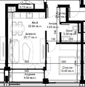 Продава се Двустаен апартамент в София, Овча купел 2 - 62 кв.м за 1825 €/кв.м - Снимка #2