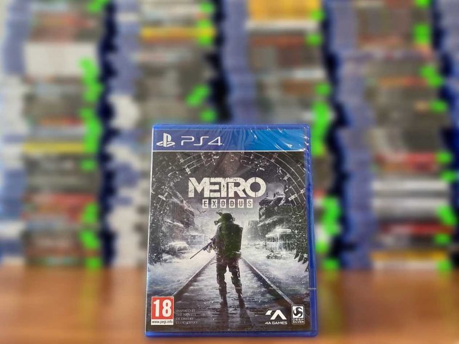 Новый Метро Исход Пс4/ Metro Exodus PS4/PS5 Большой Выбор Дисков