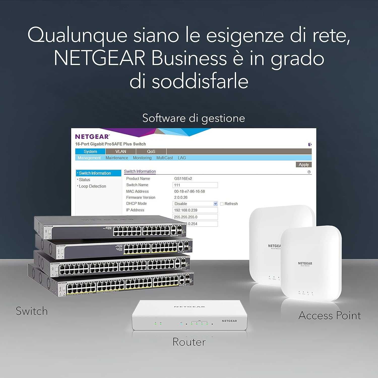 Switch Netgear GS748Tv5, 48 Port 1000Mbps, 4x SFP