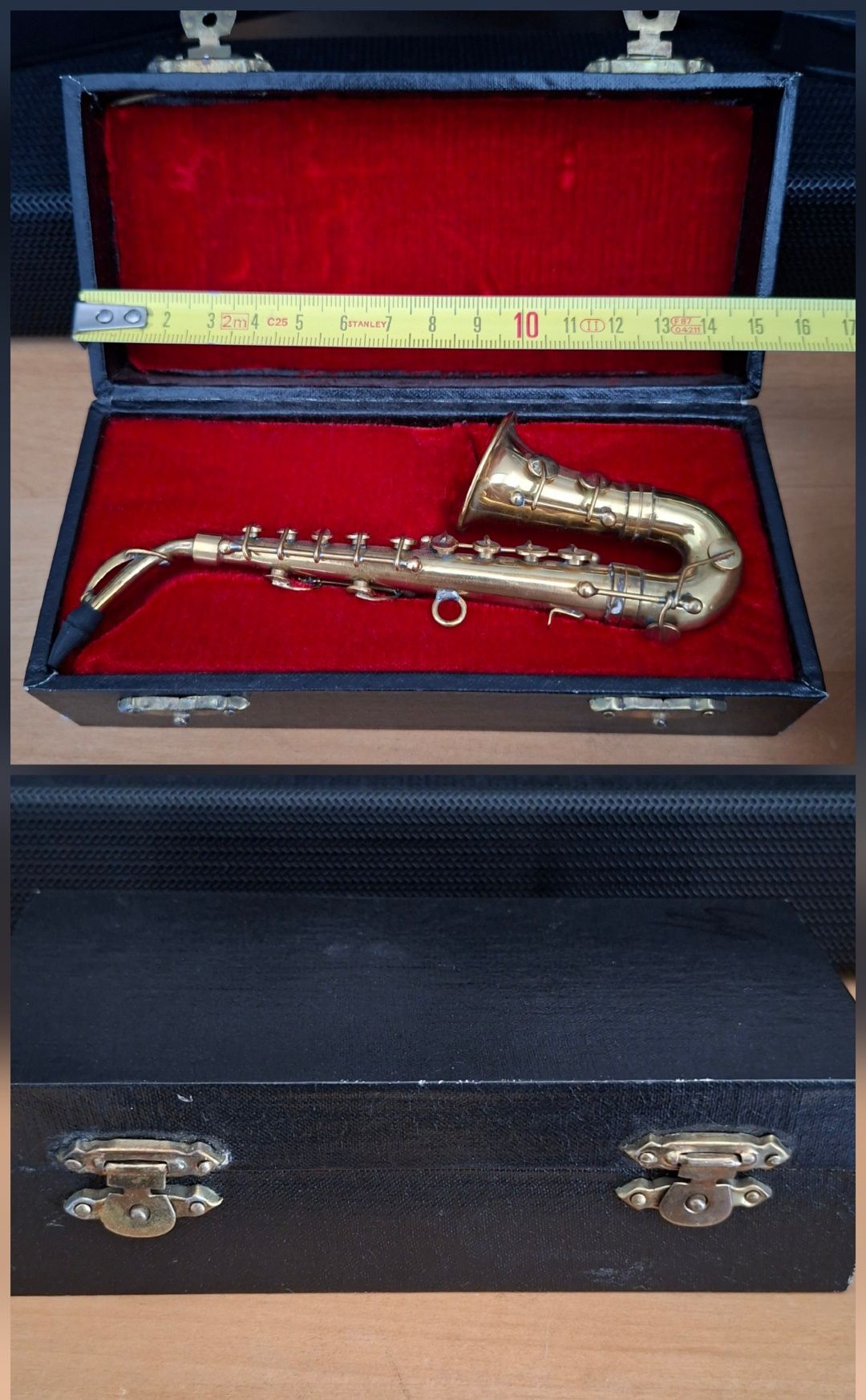 Jucarie alama saxofon alto macheta alama miniatura .