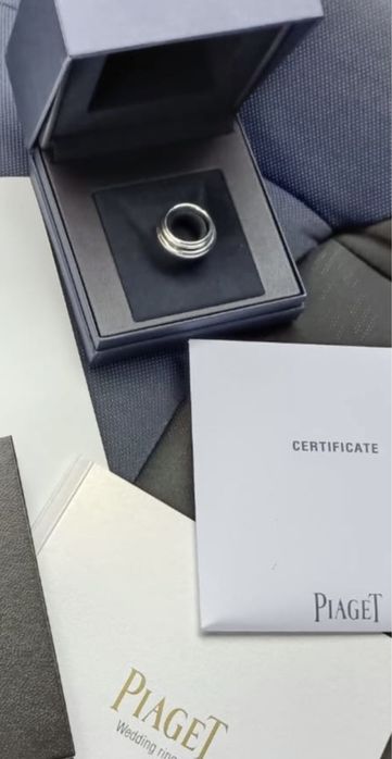Inel Piaget possession aur alb 18k 750 (nu Cartier Chopard)