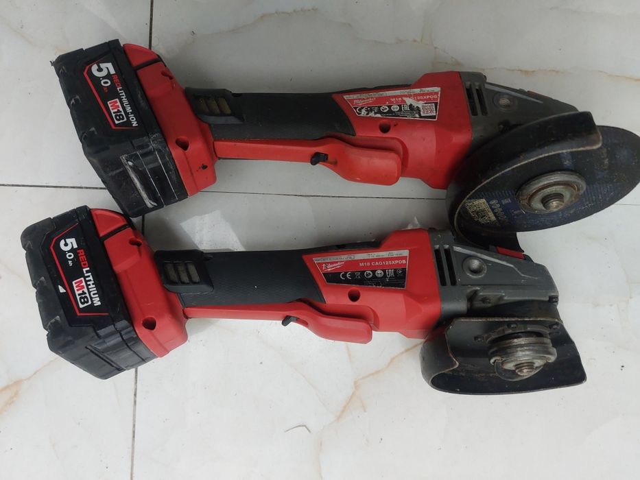 Flex milwaukee m18 cag125xpdb