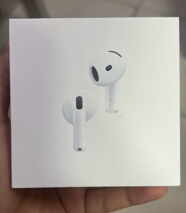 Air pods 4 новые, noise cancellation (шумоподавление)