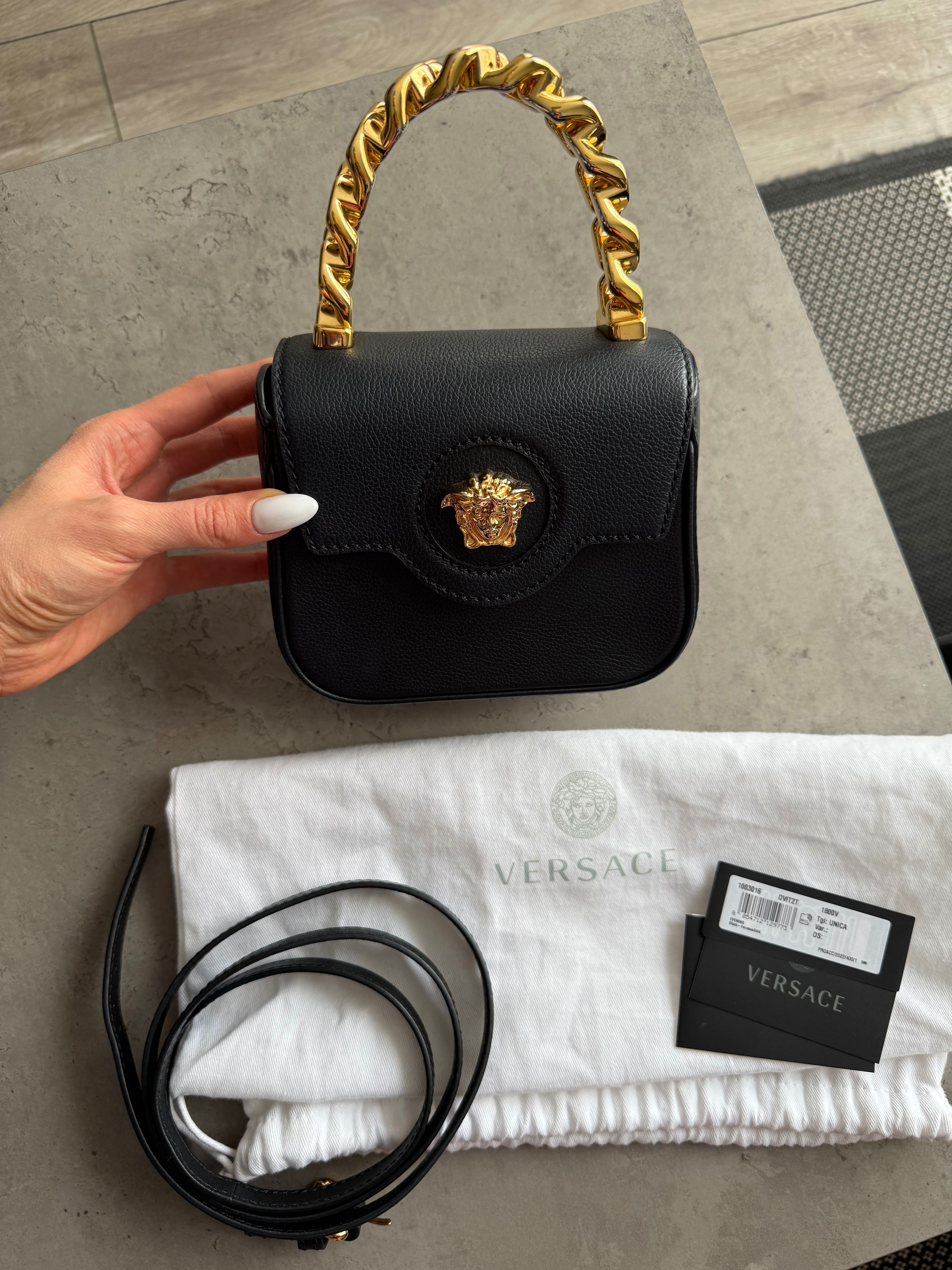 Оригинална чанта Versace La medusa mini bag