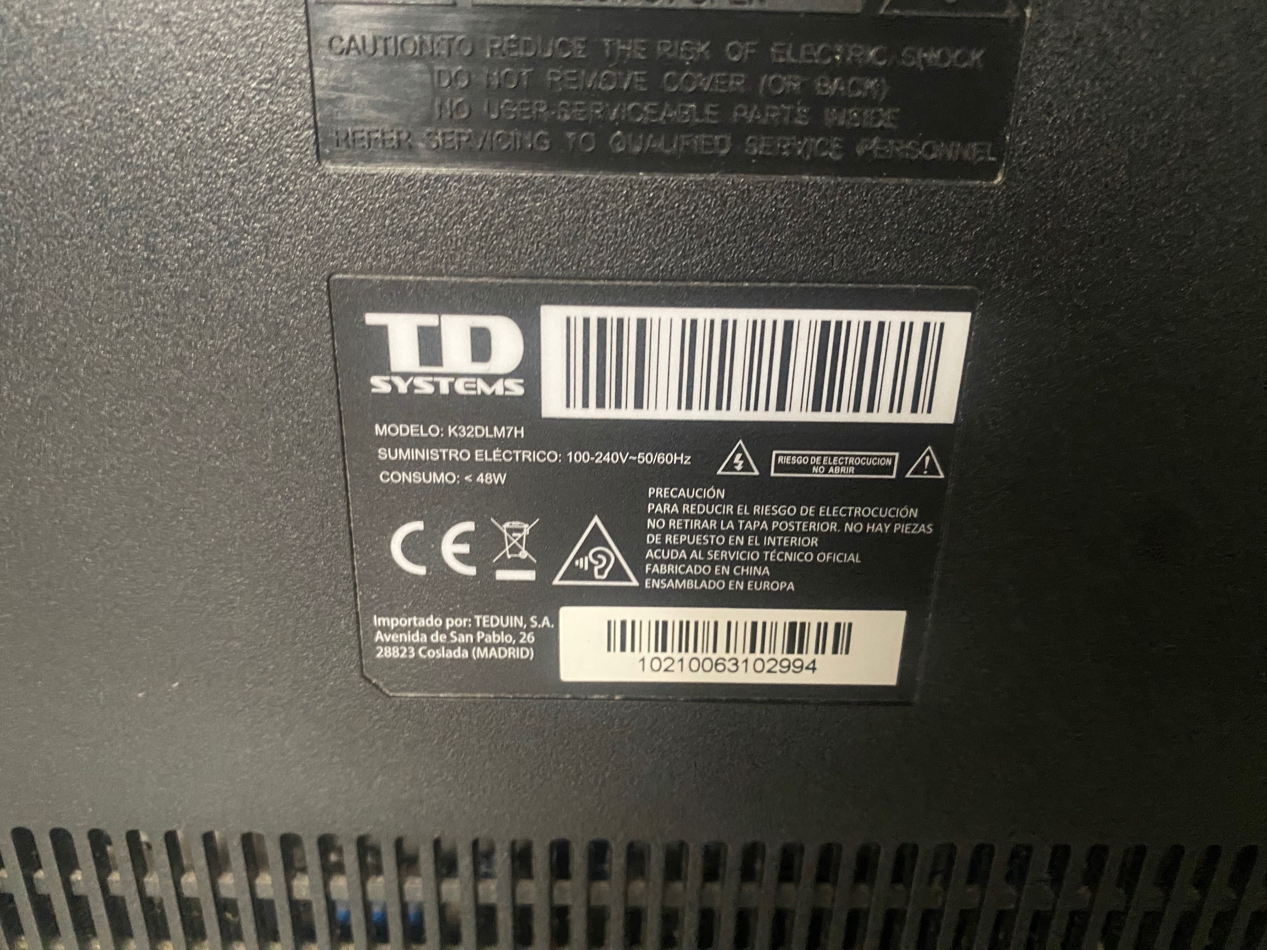 Телевизор 32” TD Systems като нов