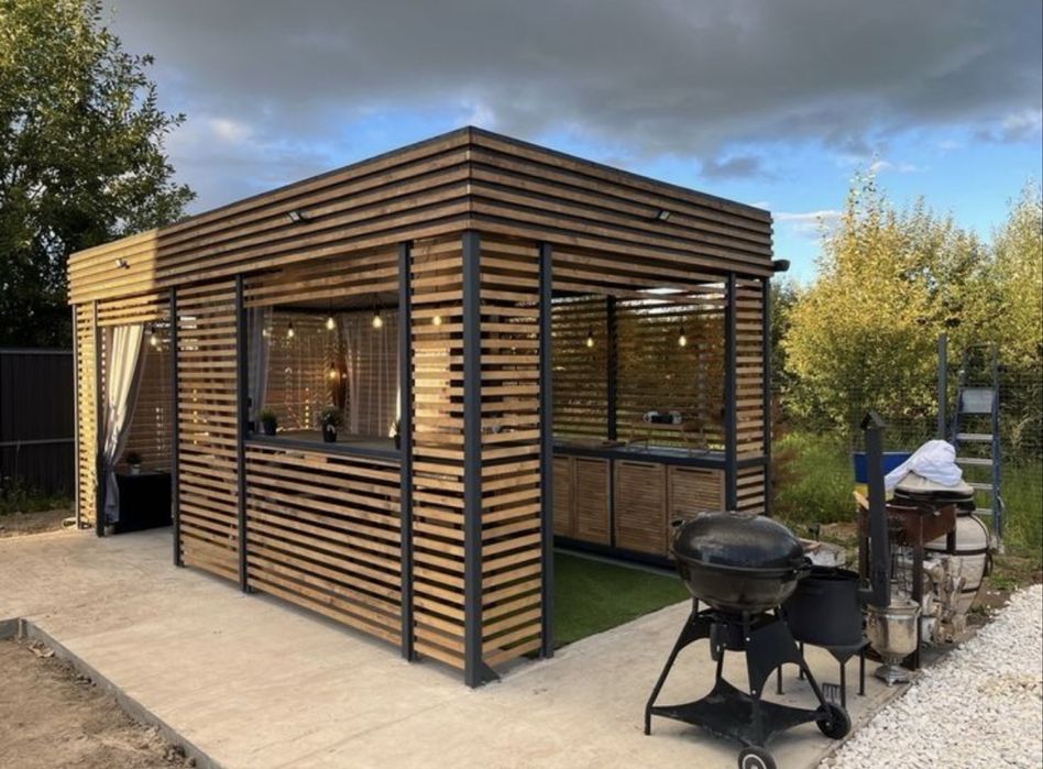 Foisoare, Terase cu vitrina