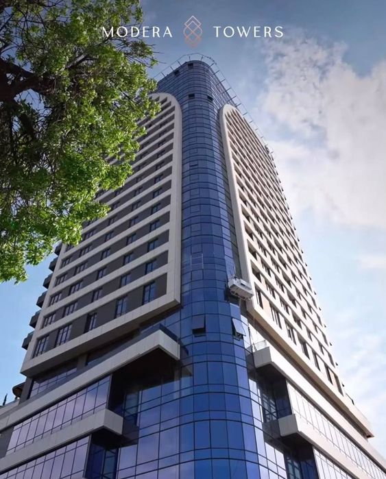 Модера Тауэр квартира коробка, новостройка, 2 комнатная