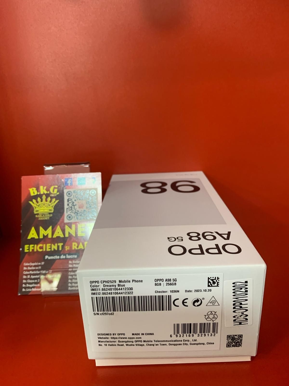 Oppo A98 5G 256gb Amanet BKG