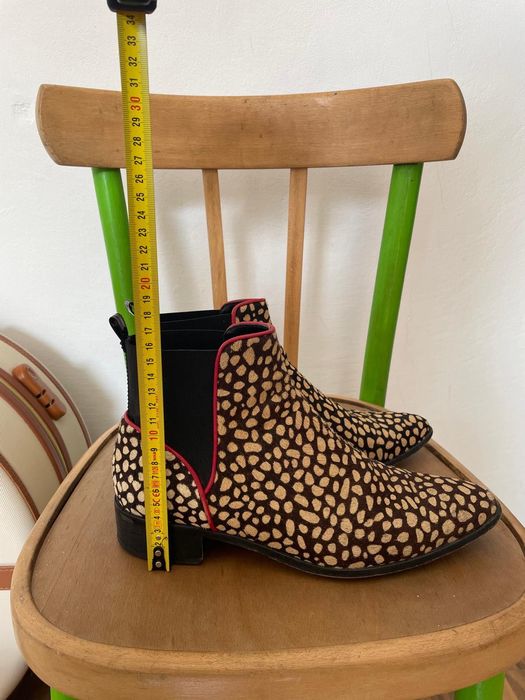 Женски боти от естествена кожа