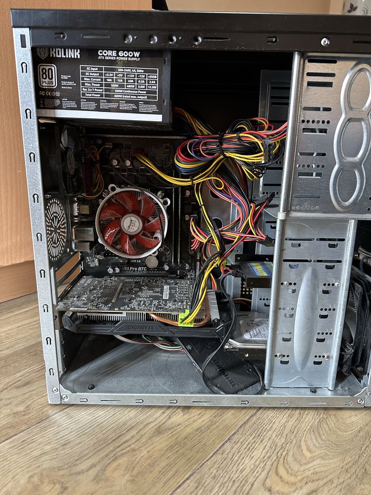 Гейминг компютър с I7-4790 GTX 1060 6GB и 16GB Ram