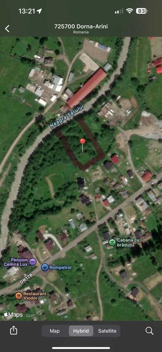 TEREN Intravilan -Intabulat Dorna-Arini