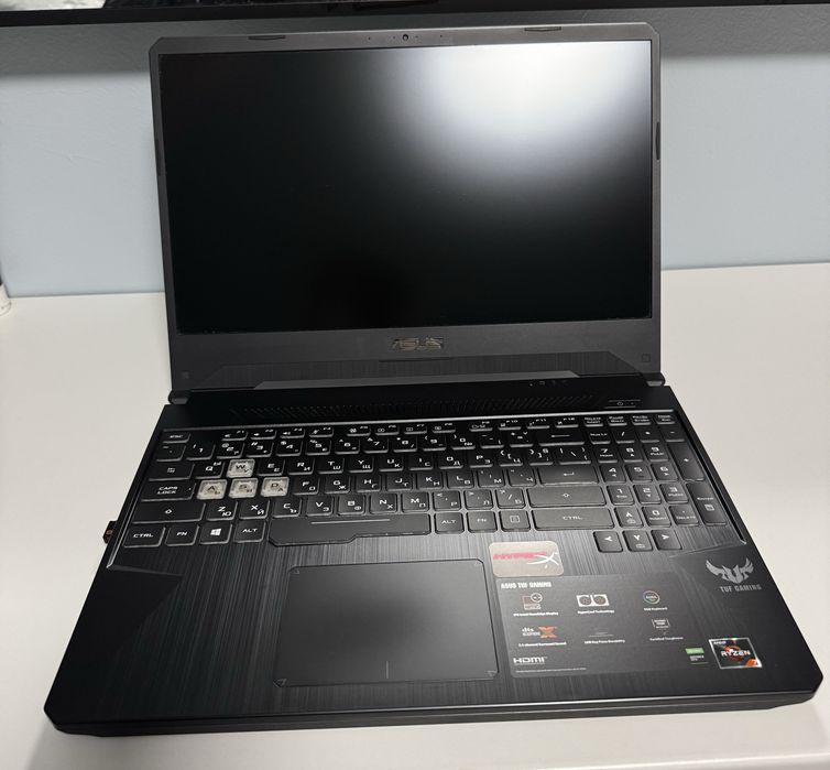 Лаптоп ASUS TUF А15 GAMING, AMD Ryzen 7 3750H, Full HD, 120Hz, 16GbRAM