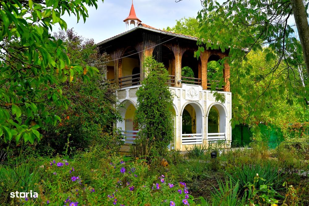 Vanzare vila 6 camere 316mp + garaj + teren 1490mp Centru Snagov ILFOV