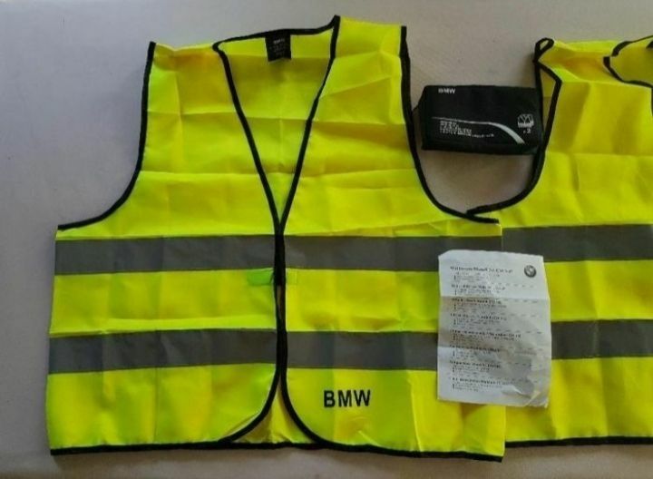 Set 2 veste auto reflectorizante originale Bmw MINI reflectorizantă