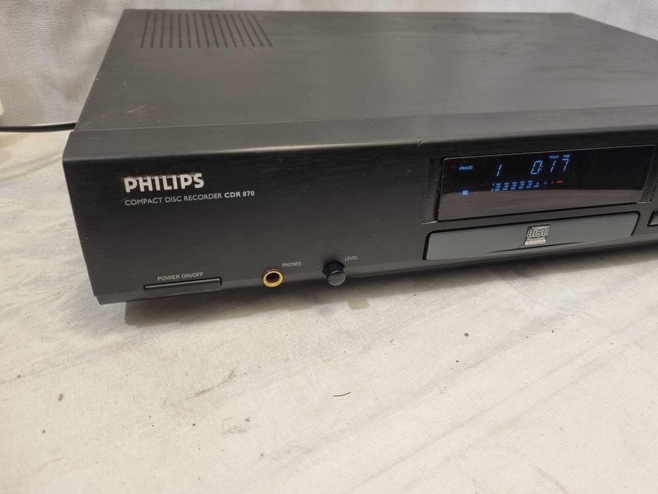 Cd player Philips recorder cdr 870
