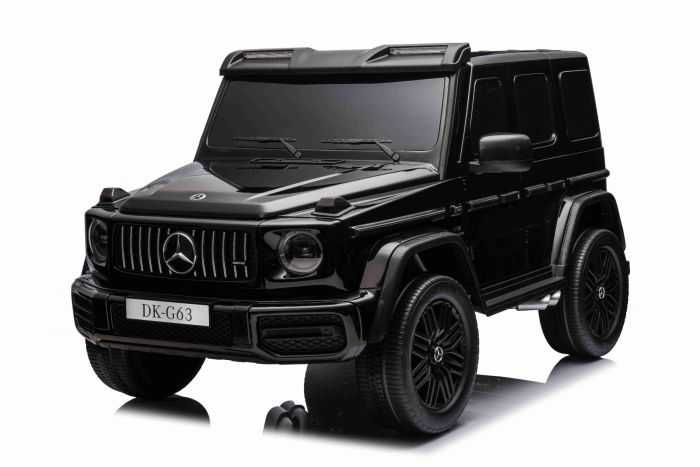 Masinuta electrica pentru 2 copii Mercedes G63 4x 200w 24V 14Ah Black