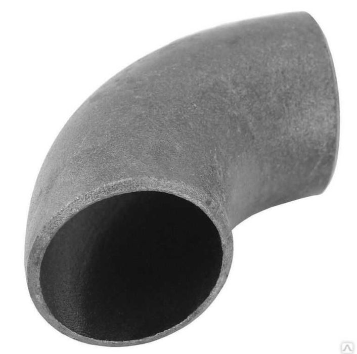 Отводы стальные 90 градусов от 32 до 130 мм.Болат бұрмалар.