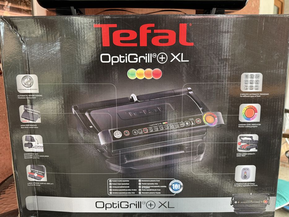 Grill electric Tefal OptiGrill XL