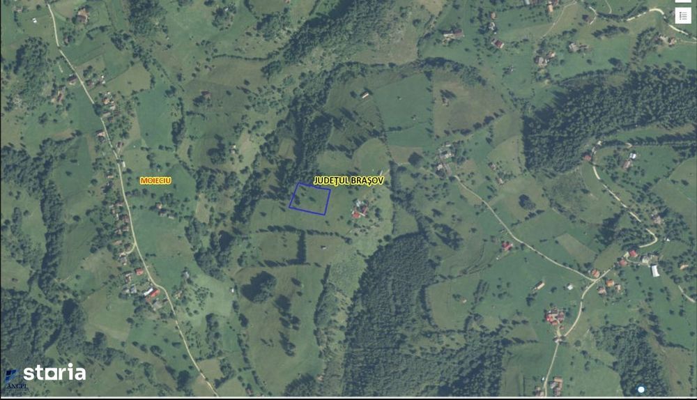 Vanzare Teren cu Punct de Belvedere în Moieciu zona Magura-Pestera