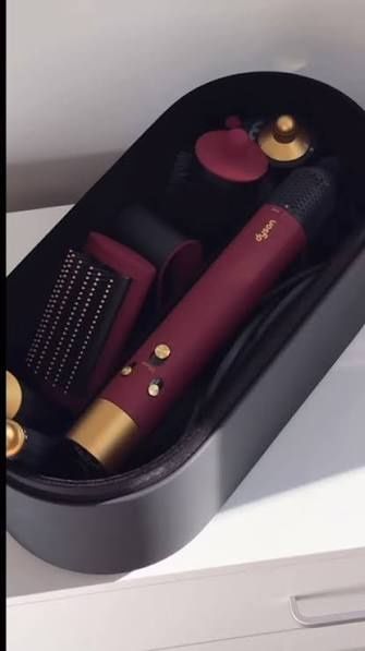 Мультистайлер Dyson Airwrap HS08 Red Velvet/Gold ! Высшее качество