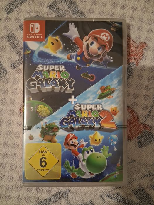 Joc sigilat Super Mario Galaxy 1+2 Nintendo Switch 1+2