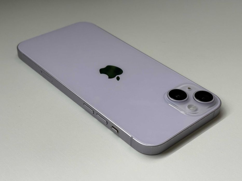 Като Нов ! iPhone 14 Plus Purple 128GB 100% батерия Гаранция
