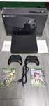 Xbox One X 1TB , Full Box, cu 2 controlere si 2 jocuri cadou ,la cutie