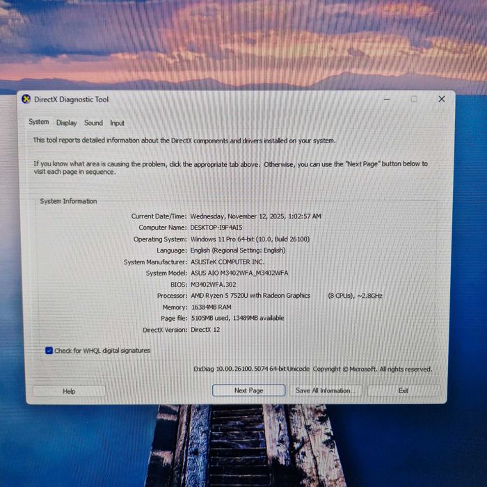 Calculator All in One Asus Ryzen 5 7520U 16GB 512GB Zeus Amanet Milita