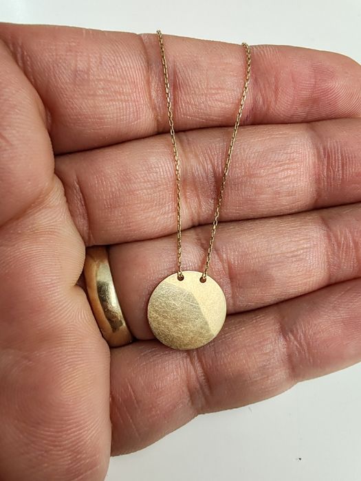 Lănțișor+pandantiv Aur 14k Gr 1,98 cod unic 839 lungime 25-25cm