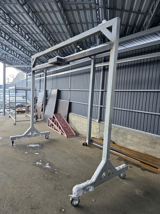 Кран балка для лебедки мобильная(без лебедки)