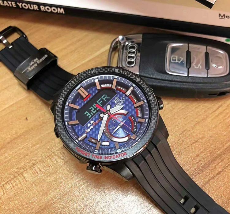Коллекционные мужские часы CASIO EDIFICE 2018 г. Honda Red Bull