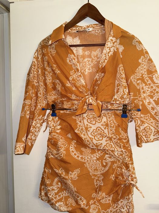 Set Zara fusta si bluza vara