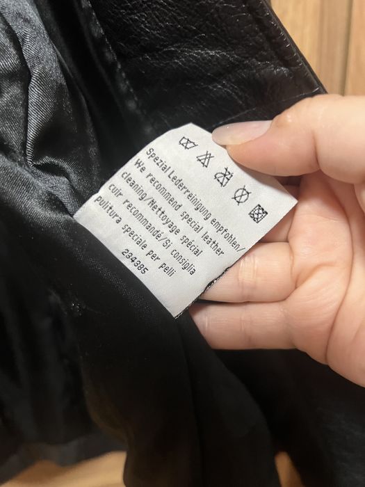 Geaca lunga piele naturala TCM