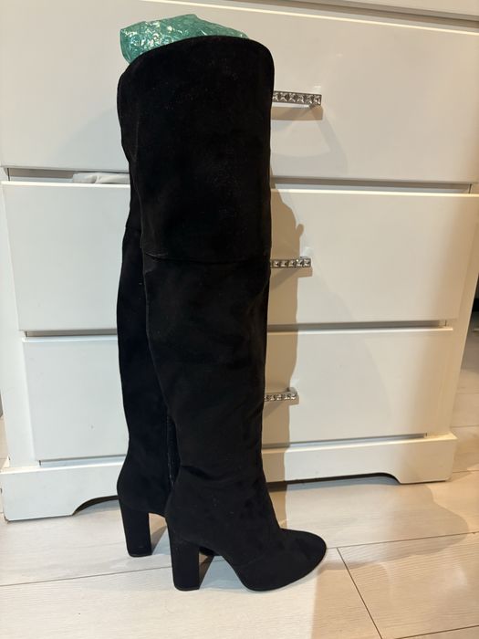 Cizme lungi pana la genunchi marimea 39