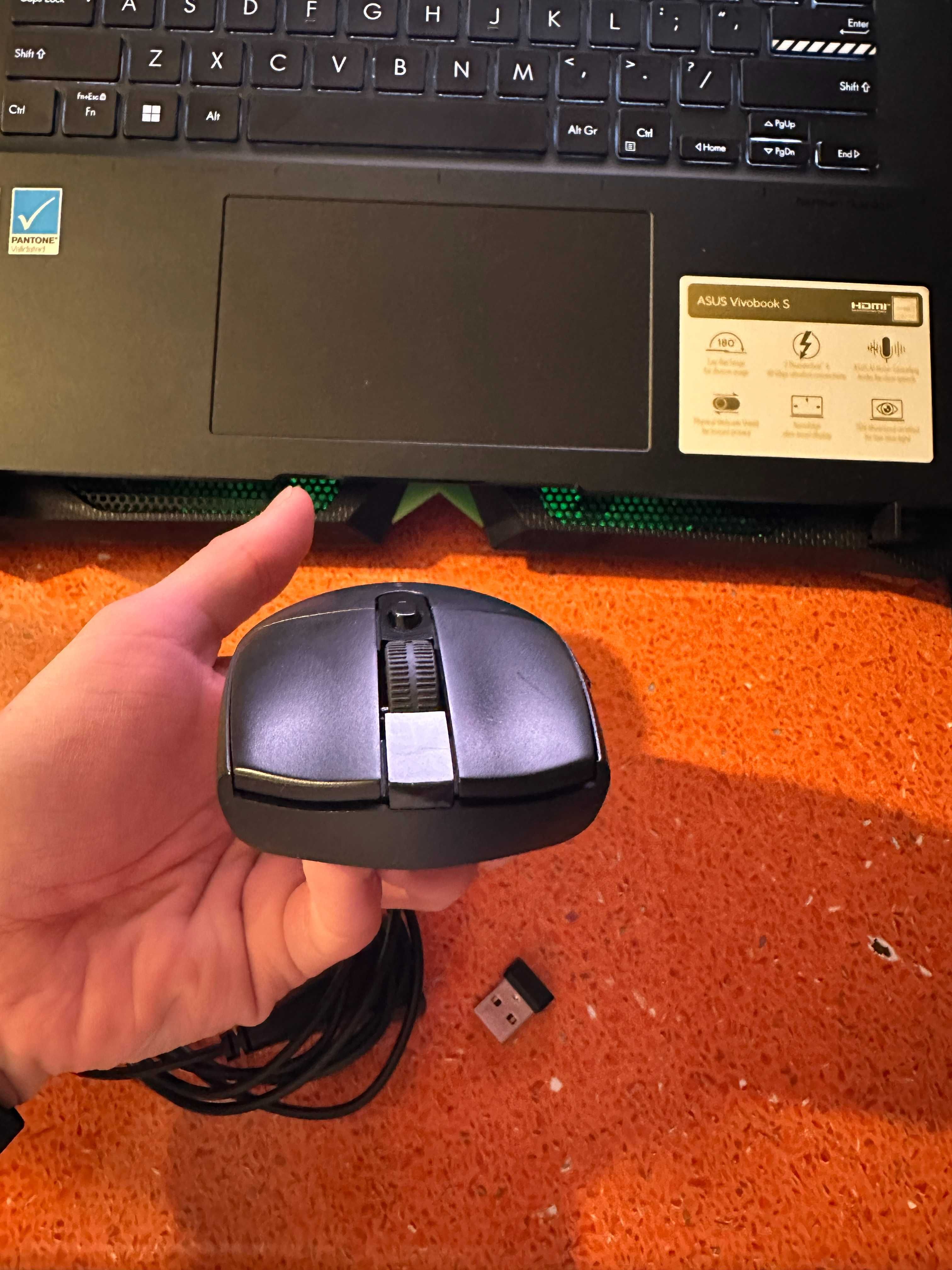 Mouse Gaming Logitech G305 Lightspeed, USB Wireless, Black