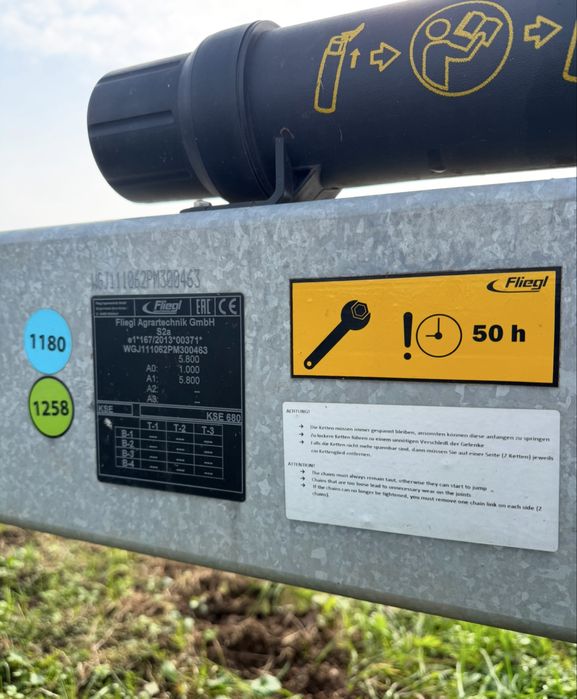 Disc cu lanțuri Fliegl KSE 680