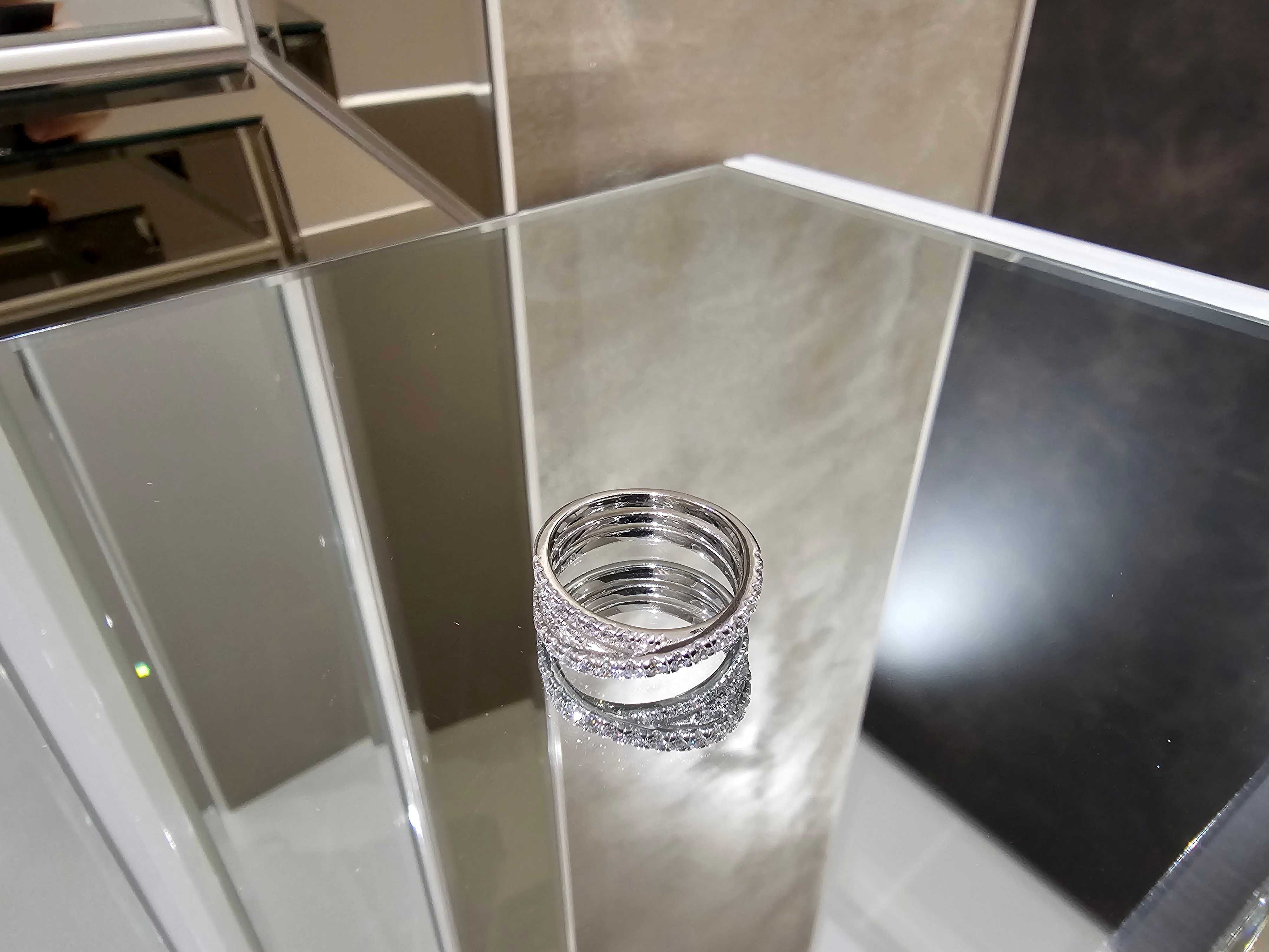 CARTIER Etincelle de Cartier Silver Paved Diamonds Дамски Пръстен