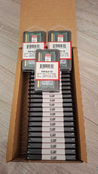 Memorie notebook Kingston 8GB, DDR3, 1600MHz, CL11, 1.35v
