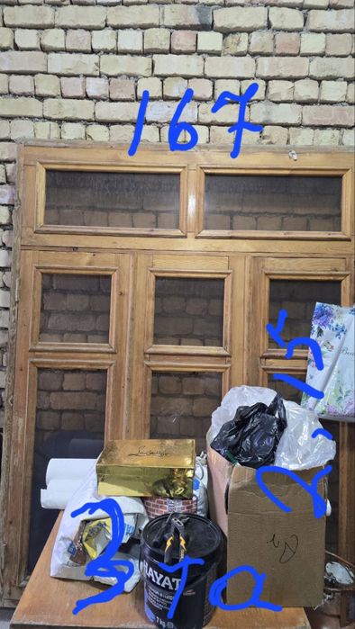 Eshik va trezalar sotiladi arzon narxda