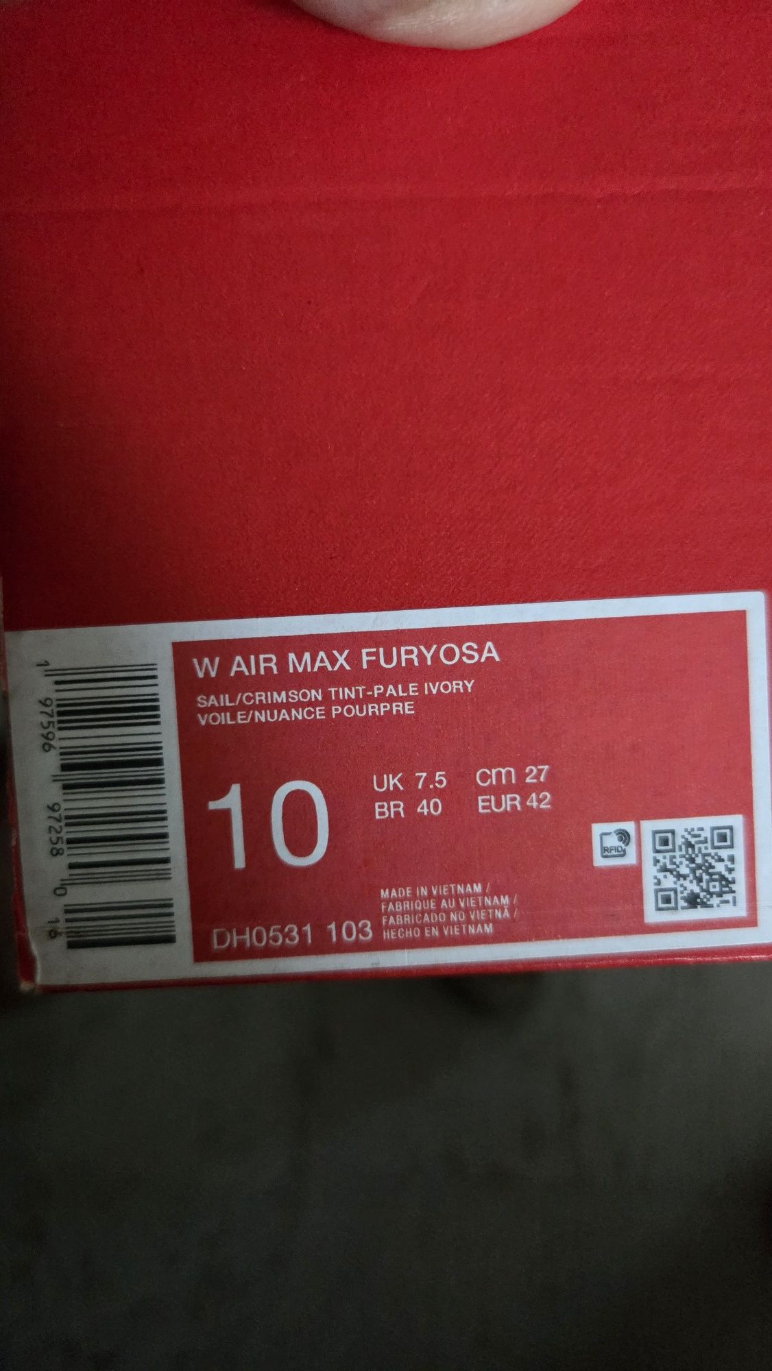 Оригинални Nike Furyosa Нови