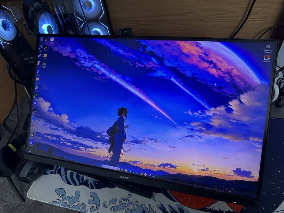 Монитор 180 гц 2К 27 дюйм sanc G72 plus