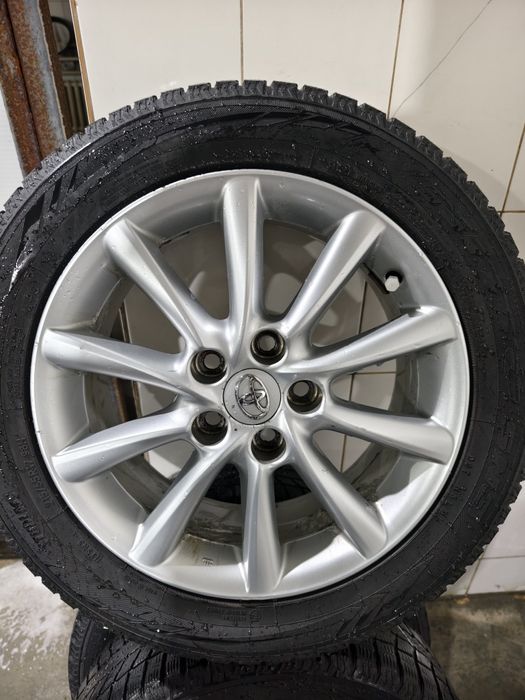 Диски с зимней шиной, резиной липучка Япония