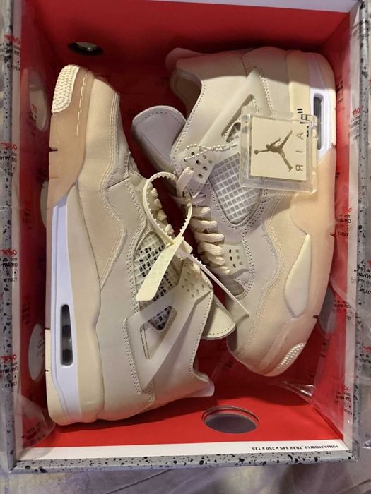 Jordan 4 Off-White (41/43) FULLBOX PREMIUM | Livrare cu verificare