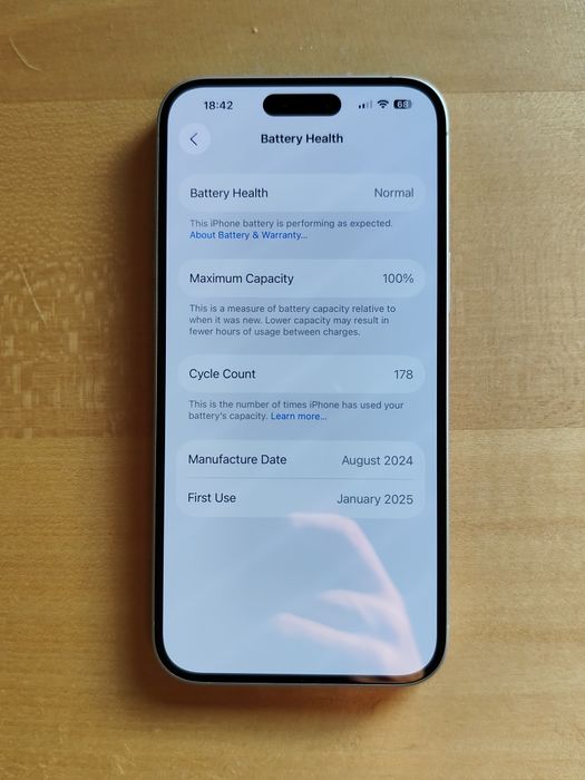Iphone 16 plus 512gb - baterie 100%